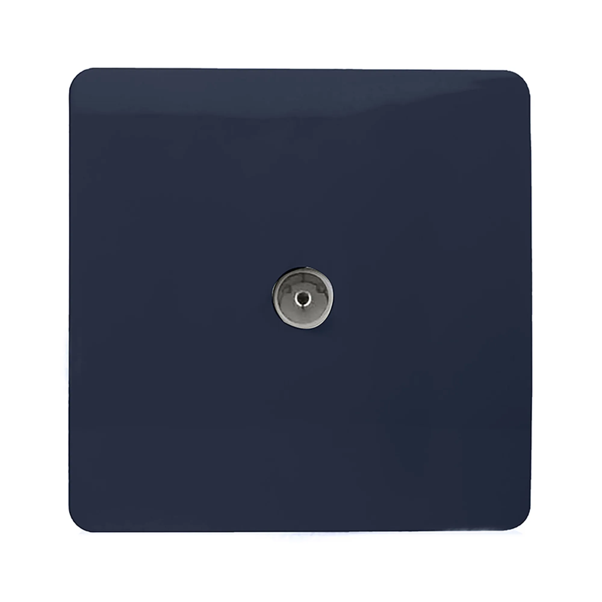 ART-TVSNV  TV Co-Axial 1 Gang Navy Blue